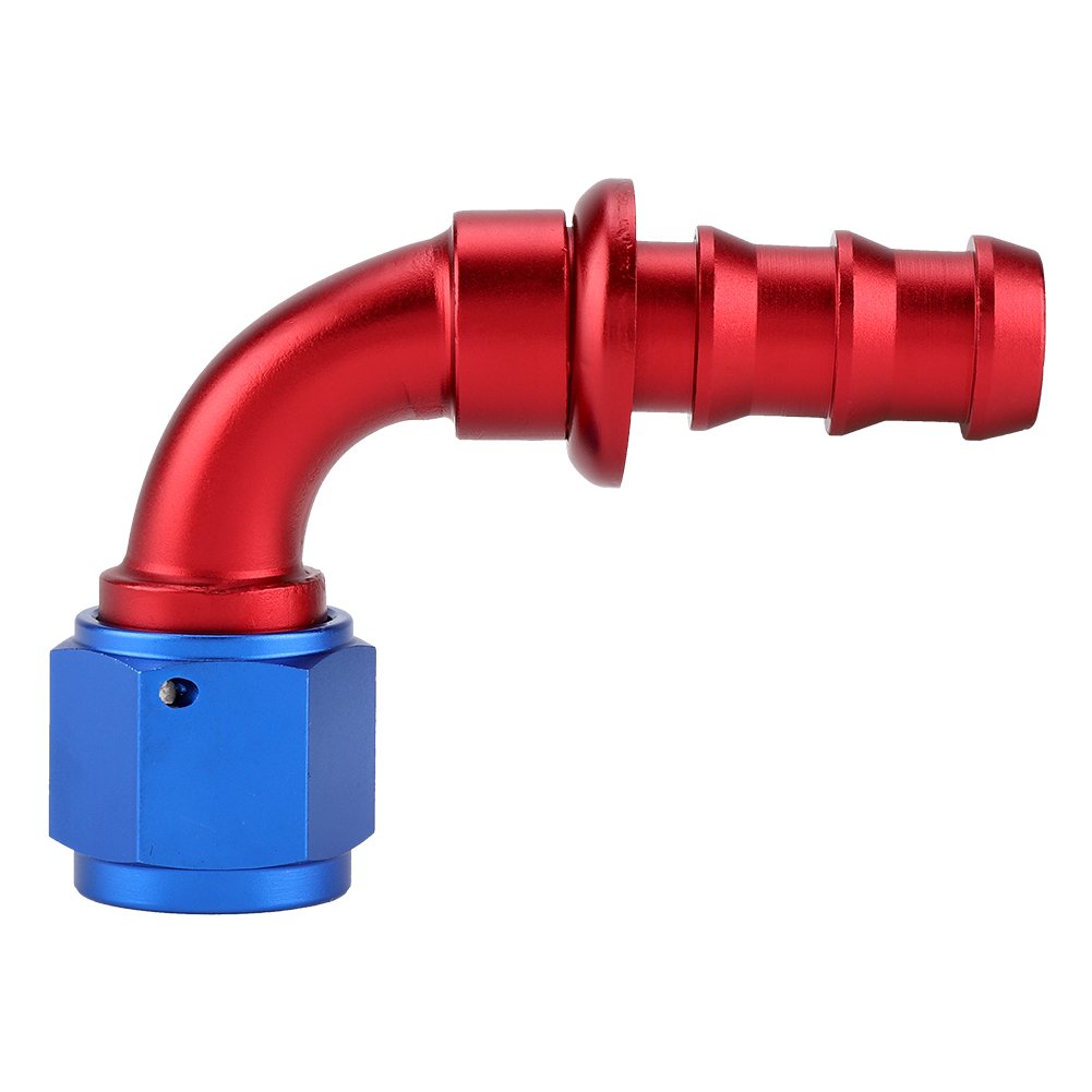 小物 OAN AN10 Straight 45 90 180 Degree Push On Twist Lock Oil Gas